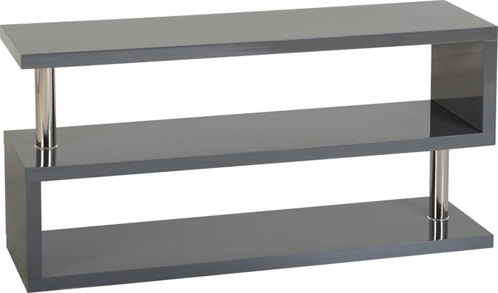 Charisma TV Stand in Grey Gloss Charisma TV Stand in Grey Gloss